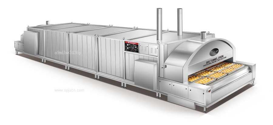 面包蛋糕月饼烘烤隧道炉